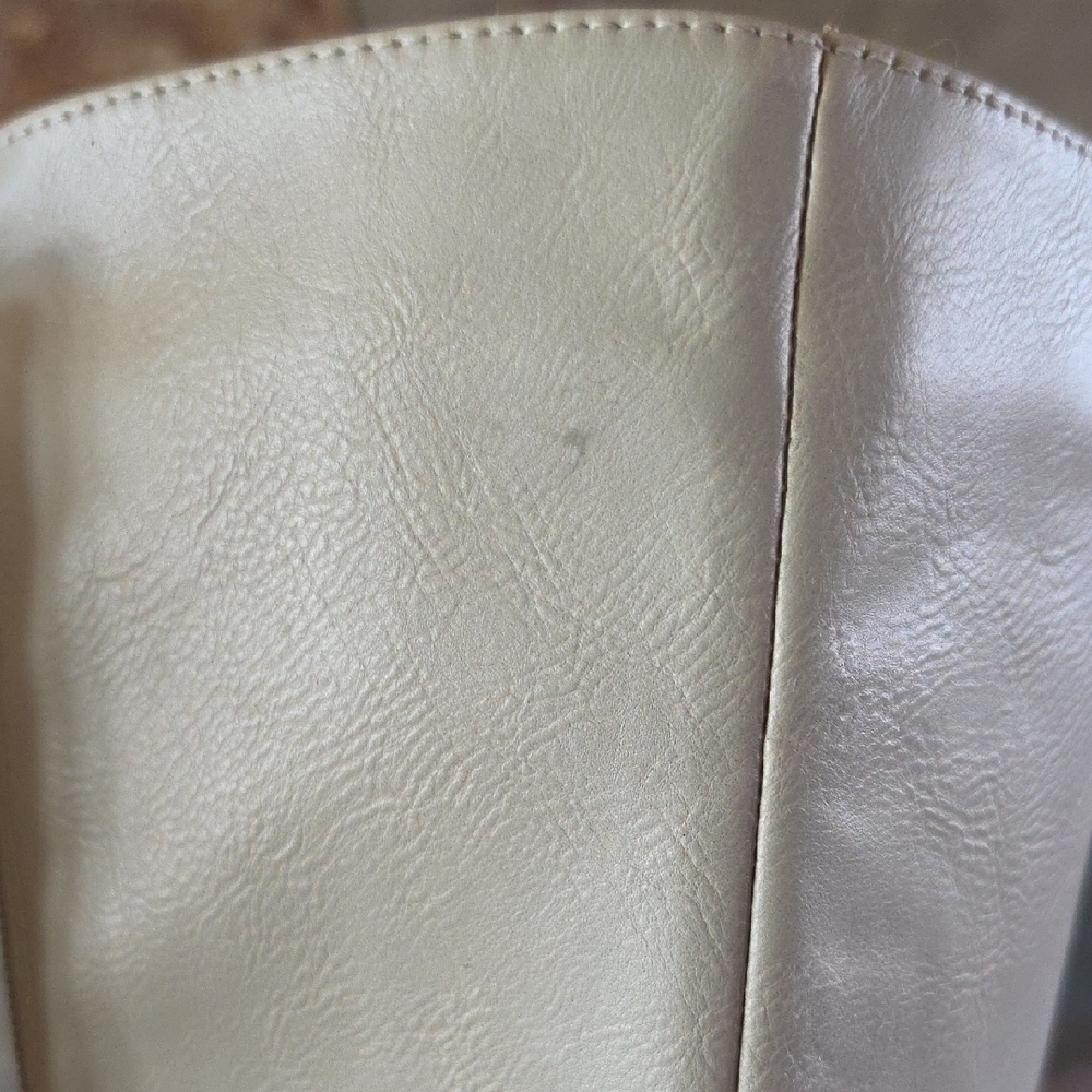 Wanted Cream Over the Knee Boots - Picture 7 of 9